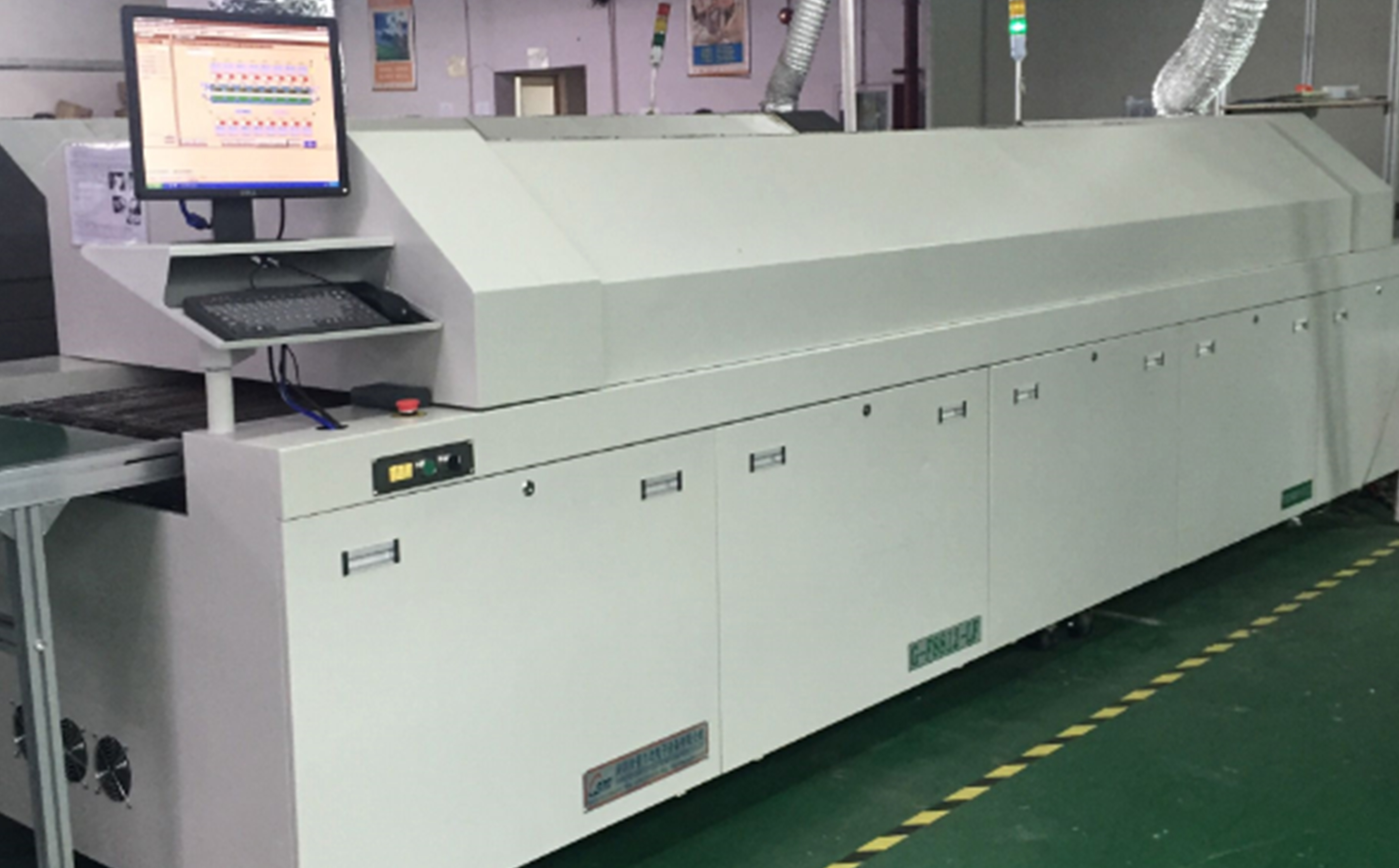 LED燈珠焊接回流爐溫度設定多少？